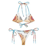 Mandala Morning recycled string bikini - Objet D'Art