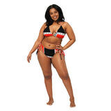 All-over print recycled string bikini - Objet D'Art