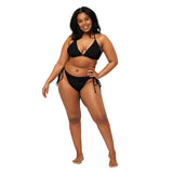 All-over print recycled string bikini - Objet D'Art