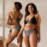 All-over print recycled string bikini - Objet D'Art