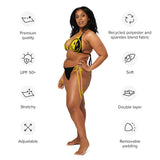 Body Positivity Ad Infinitim recycled string bikini - Objet D'Art