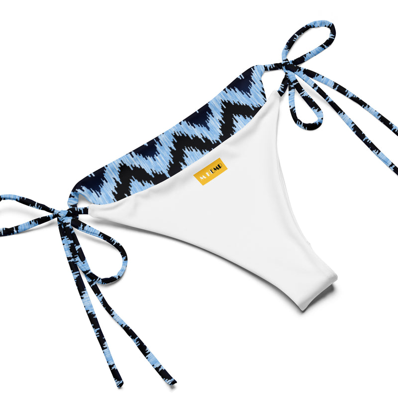 All-over print recycled string bikini - Objet D'Art