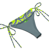 All-over print recycled string bikini - Objet D'Art