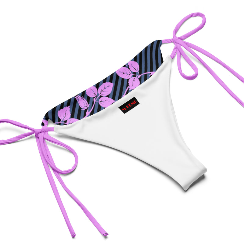 All-over print recycled string bikini - Objet D'Art