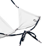 All-over print recycled string bikini - Objet D'Art