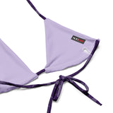 All-over print recycled string bikini - Objet D'Art