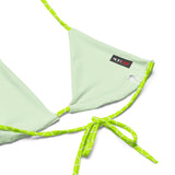 All-over print recycled string bikini - Objet D'Art