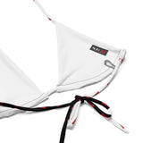 All-over print recycled string bikini - Objet D'Art