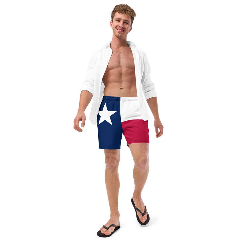 Texas Lone Star Men's swim trunks - Objet D'Art