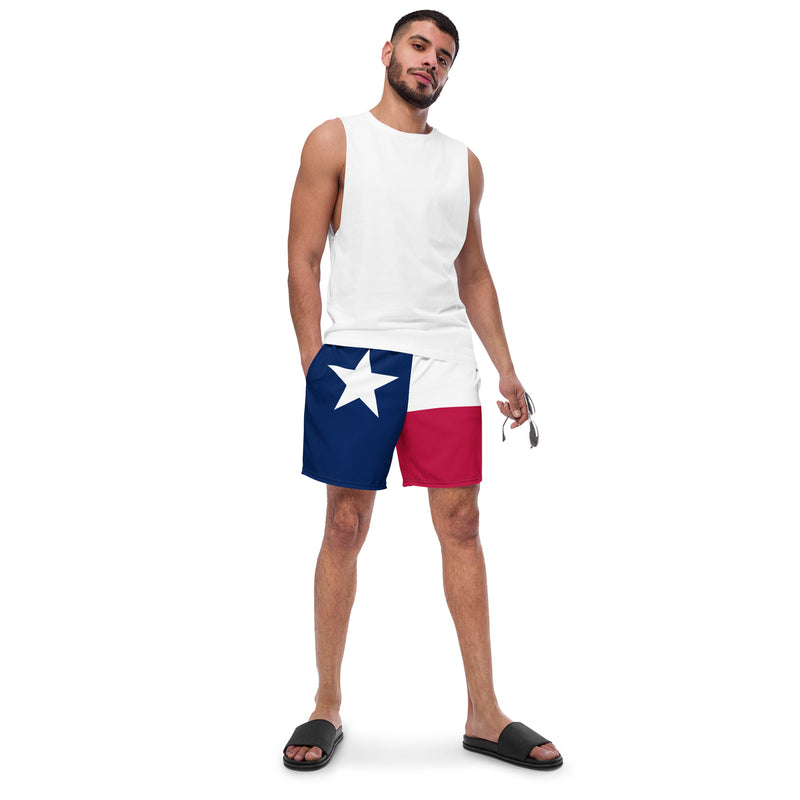 Texas Lone Star Men's swim trunks - Objet D'Art