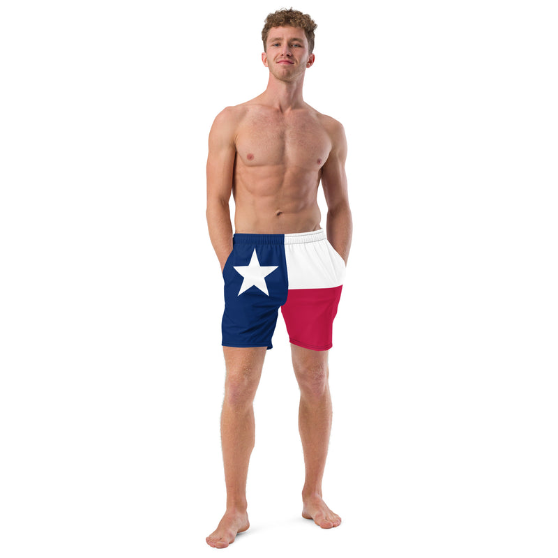 Texas Lone Star Men's swim trunks - Objet D'Art
