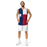 Texas Lone Star Recycled unisex basketball jersey - Objet D'Art