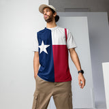 Texas Lone Star Recycled unisex basketball jersey - Objet D'Art
