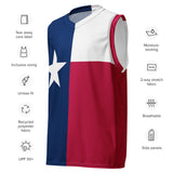 Texas Lone Star Recycled unisex basketball jersey - Objet D'Art