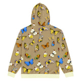 Butterfly Unisex zip hoodie