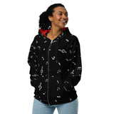 Mz Nera Noteworthy Unisex zip hoodie