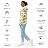 Butterfly Kaleidoscope Unisex zip hoodie