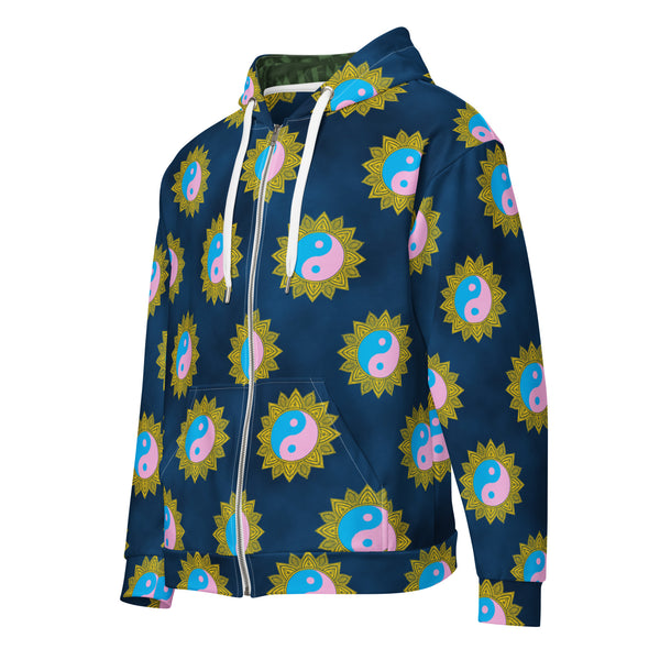 Yin & Yang Unisex zip hoodie