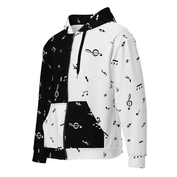 Unisex zip hoodie