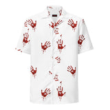 Hand Print Unisex button shirt - Objet D'Art