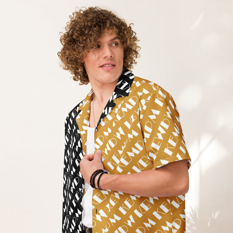 M Kemp Unisex button shirt - Objet D'Art