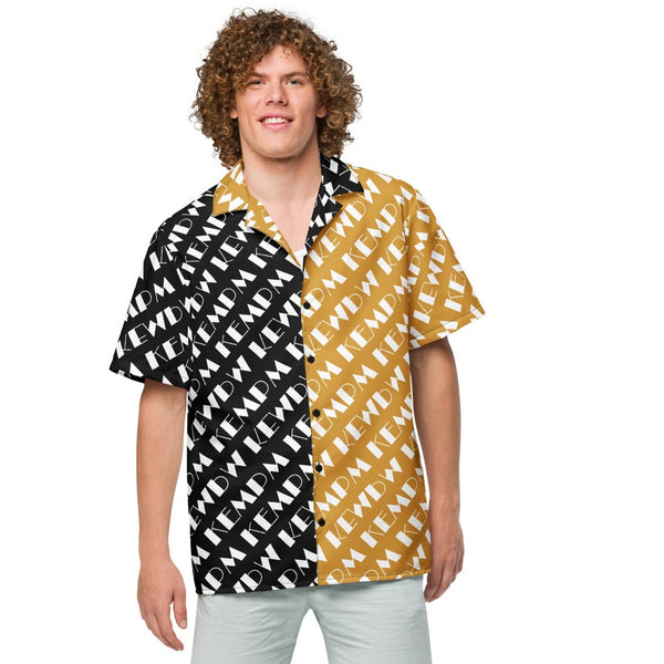 M Kemp Unisex button shirt - Objet D'Art