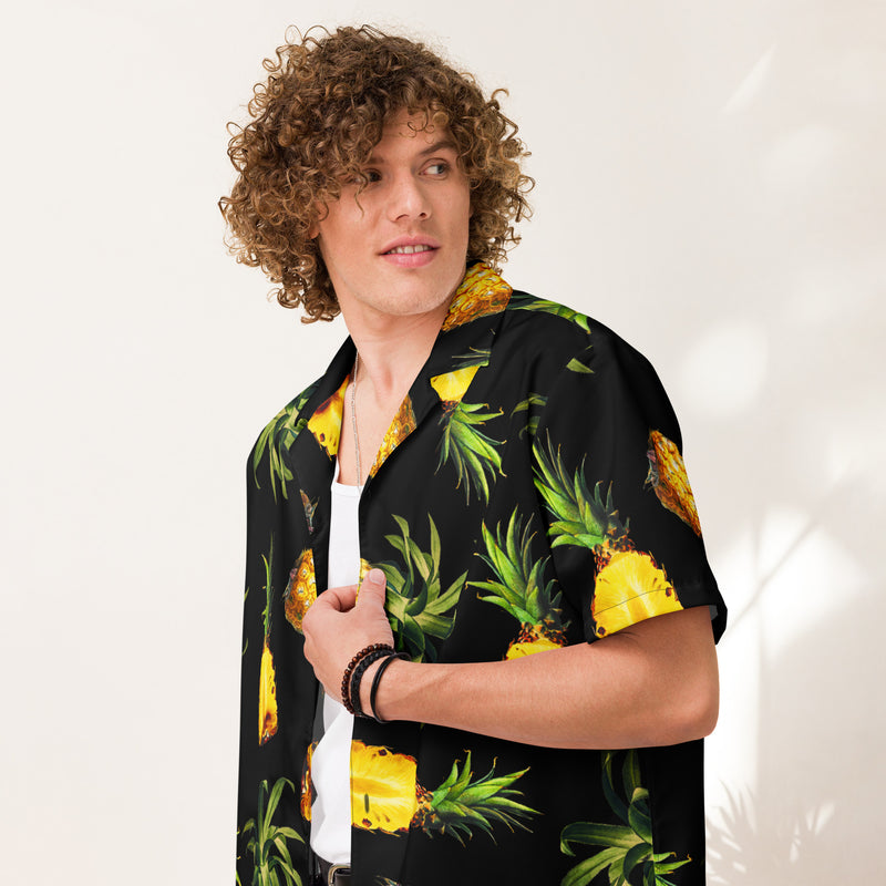 Planet Pineapple Unisex button shirt - Objet D'Art