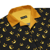 Jack O' Lantern Glow Unisex button shirt - Objet D'Art
