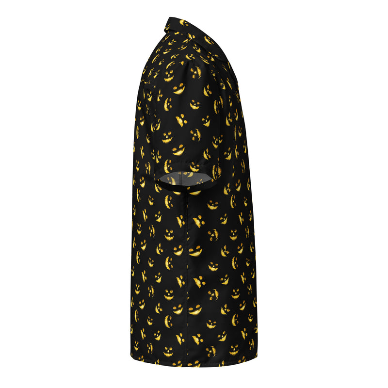 Jack O' Lantern Unisex button shirt - Objet D'Art