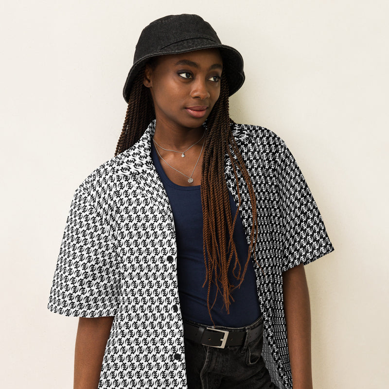 Except God Unisex button shirt - Objet D'Art