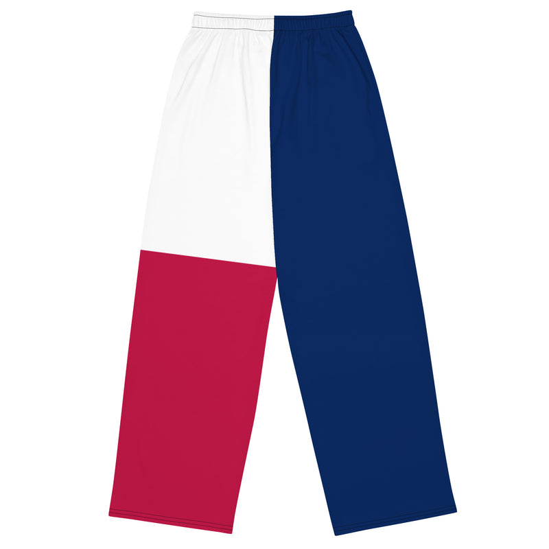 Texas Lone Star unisex wide-leg pants - Objet D'Art