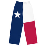 Texas Lone Star unisex wide-leg pants - Objet D'Art