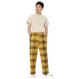 All-over print unisex wide-leg pants - Objet D'Art