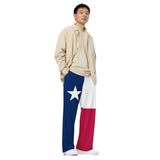 Texas Lone Star unisex wide-leg pants - Objet D'Art