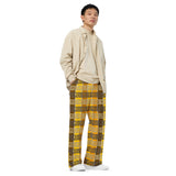 All-over print unisex wide-leg pants - Objet D'Art