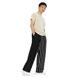 All-over print unisex wide-leg pants - Objet D'Art