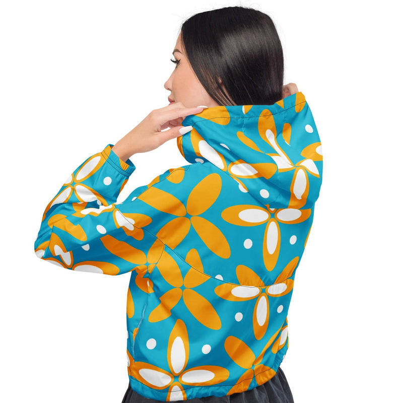 Women’s cropped windbreaker - Objet D'Art