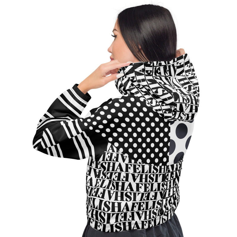 Hi Felisha!  Women’s cropped windbreaker - Objet D'Art