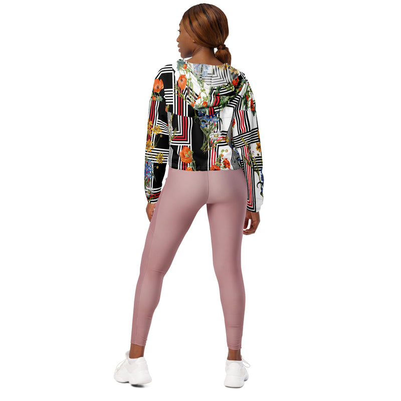 Women’s cropped windbreaker - Objet D'Art