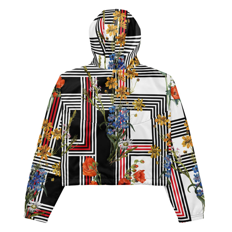 Women’s cropped windbreaker - Objet D'Art