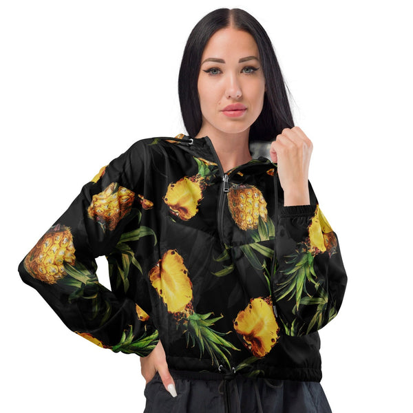 Women’s cropped windbreaker - Objet D'Art