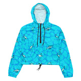 Women’s cropped windbreaker - Objet D'Art