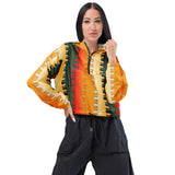 Women’s cropped windbreaker - Objet D'Art