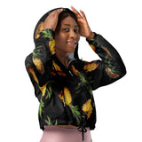 Women’s cropped windbreaker - Objet D'Art