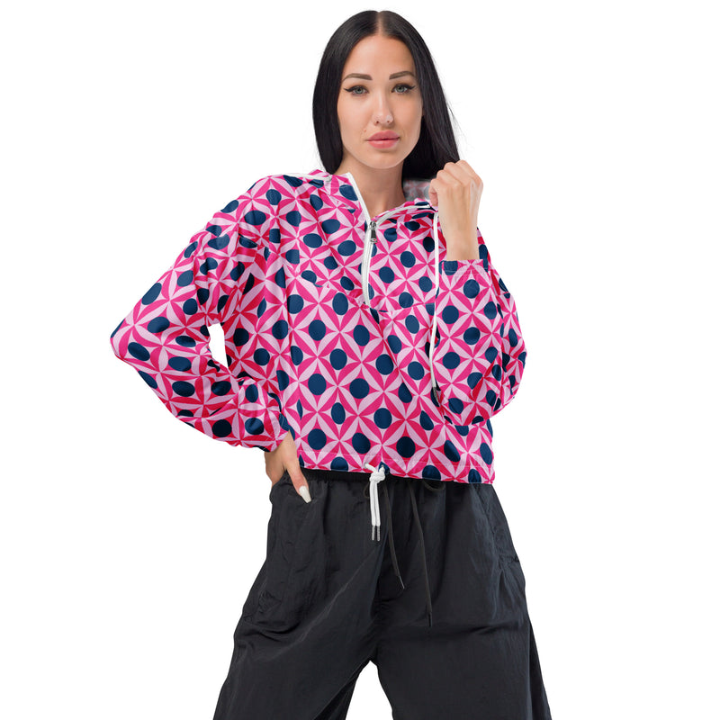 Women’s cropped windbreaker - Objet D'Art