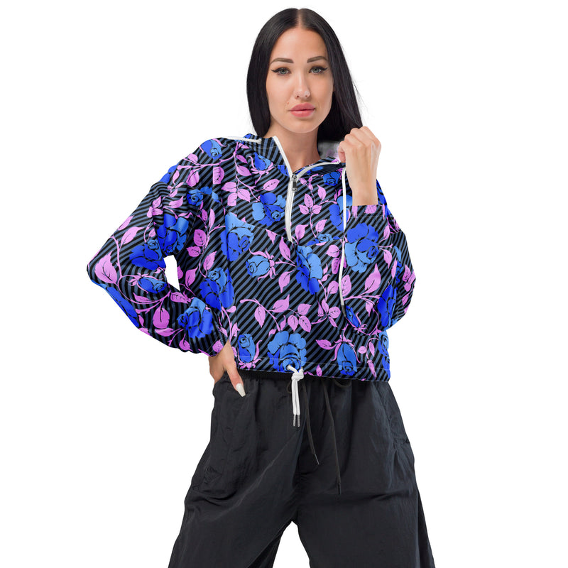 Women’s cropped windbreaker - Objet D'Art