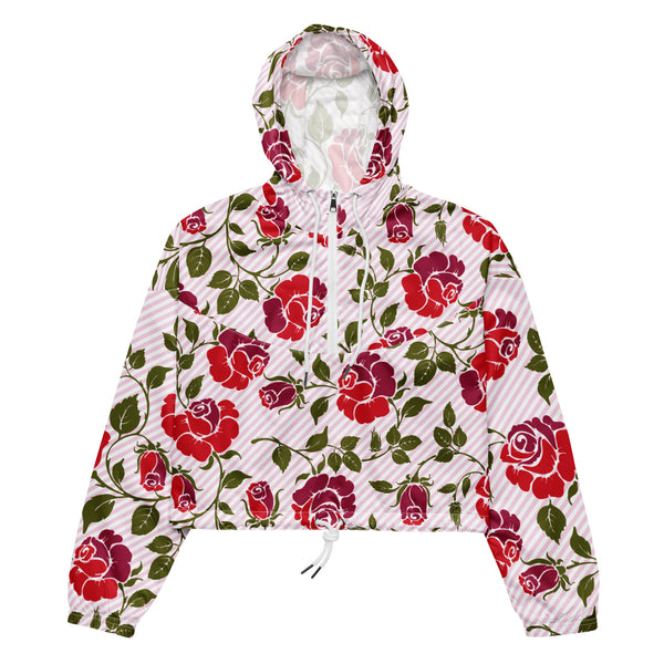 Women’s cropped windbreaker - Objet D'Art