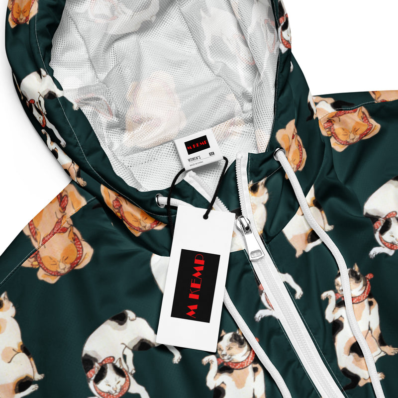 Women’s cropped windbreaker - Objet D'Art