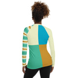Color Play Women's Rash Guard - Objet D'Art