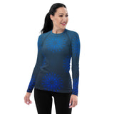 Mandala Twilight Women's Rash Guard - Objet D'Art